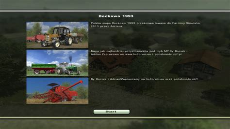 Fs2013 Bockowo 1993 V 1 By Bociek Uadrian Fs13 Maps Mod Für Farming