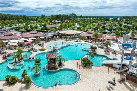 Au Lac De Biscarrosse Camping De Luxe Landes Parentis En Born