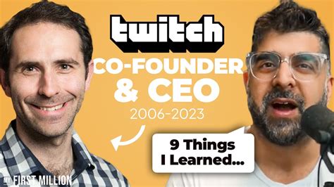 Twitch Founder And Ceo Emmett Shear Resigns 8 Things I Learned From Him