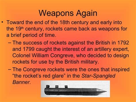 Rockets A Brief History Timeline | PPT