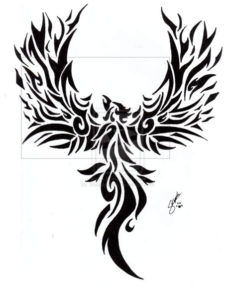 Phoenix Rising From The Ashes Drawing Free Download On Clipartmag