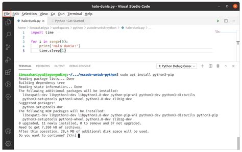 Inspirasi Seni Technology Menggunakan VSCode Visual Studio Code