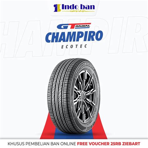 Jual BAN GT RADIAL CHAMPIRO ECOTEC 185 70 R14 Shopee Indonesia