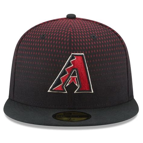 Arizona Diamondbacks New Era Authentic Collection Alternate On Field 59FIFTY Fitted Hat - Black ...