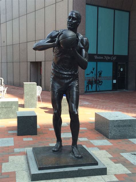 Statue of Bill Russell at Boston City Hall. #boston #newengland # ...