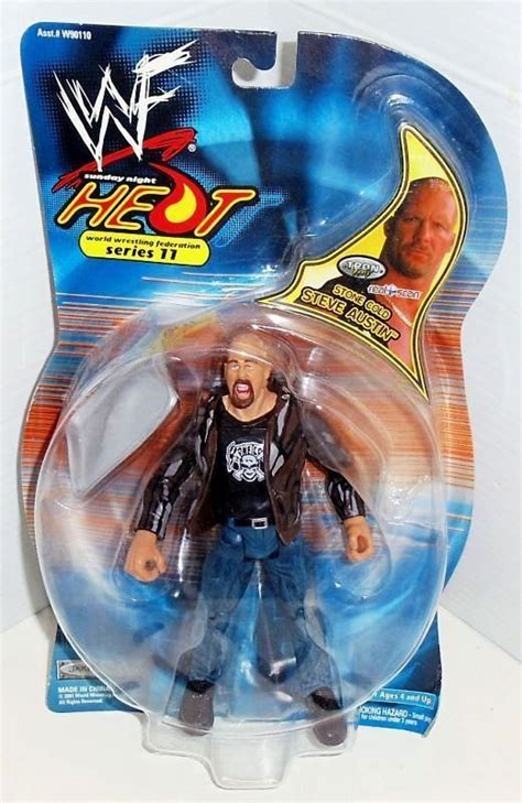 Stone Cold Steve Austin WWF Sunday Night Heat 11 Action Figure NIB Jak