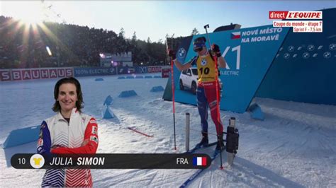 Le Replay Du Sprint Dames De Nove Mesto Biathlon Cm Vid O Dailymotion