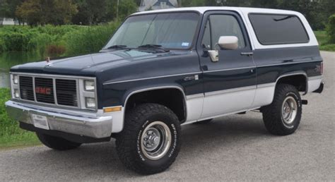 1987 Gmc Jimmy Sierra Classic 5 7l For Sale