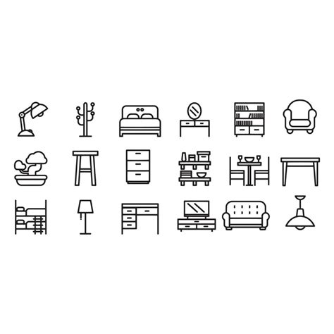 Furniture Icon Vector Art, Icons, and Graphics for Free Download