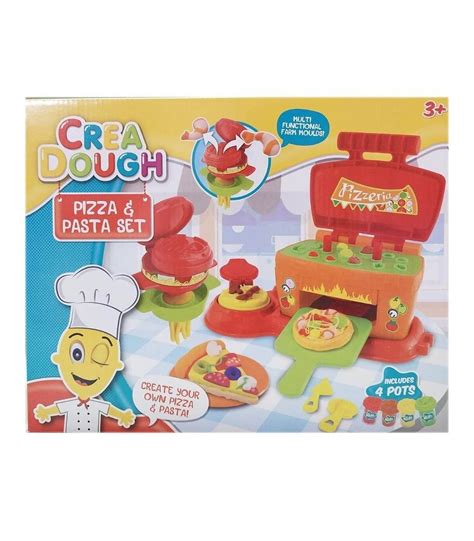 Juego Set De Masas Plastilina Pizza Y Pasta Crea Dough JUGUETES PANRE