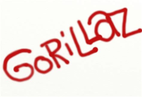 Gorillaz Logo by PhilBrow on DeviantArt