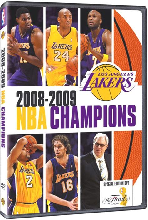 Dvd Cover Los Angeles Lakers Championship