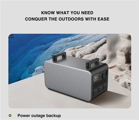 Outdoor Energy Storage Power Supply Portable 2000w Mobile Solar Energy ...