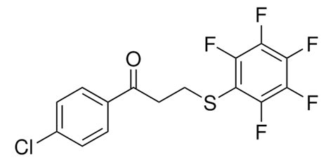 Chlorophenyl Pentafluorophenyl Thio Propanone