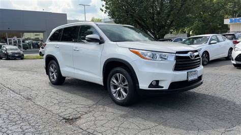 Toyota Highlander Vienna Washington Fairfax Chantilly Tysons