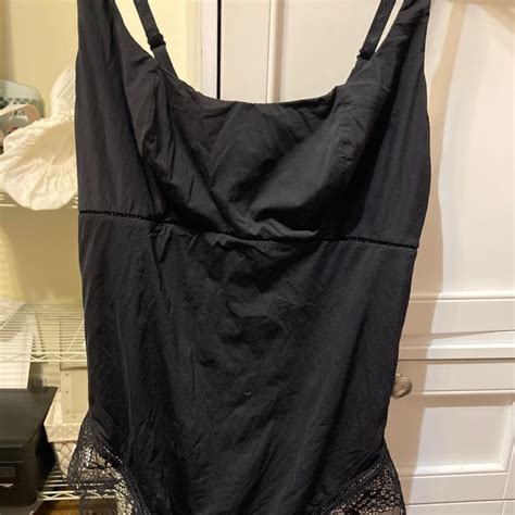 La Perla Intimates And Sleepwear Laperla Black Stretch Bodysuit With