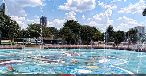 Les Jeux D Eau Pataugeoire Du Parc Andr Malraux Nanterre