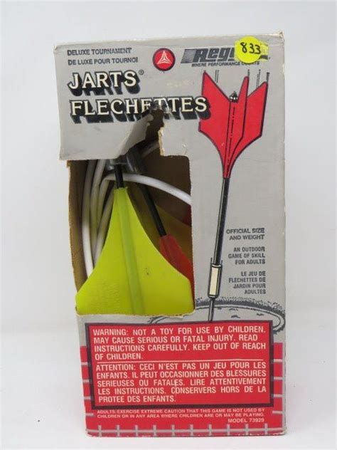 SLIDER JARTS' LAWN DARTS (REGENT; DELUXE TOURNAMENT) *BOXED*