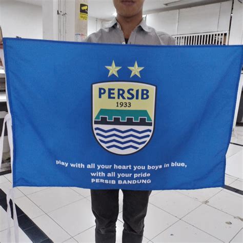 Jual Bendera Custom Printing Sublim Bahan Kain Club Motor Sepak Bola 120x80 Kota Bandung