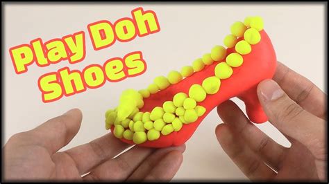 Diy Play Doh High Heels Princess Play Doh Shoes Disney Simsala Box