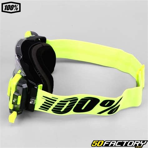 Masque Armega Forecast Roll Off Jaune Fluo Et Noir Pi Ce