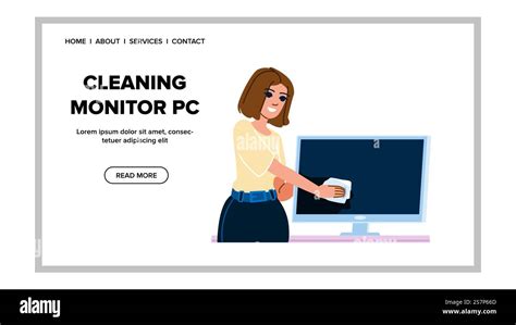how to clean a desktop monitor