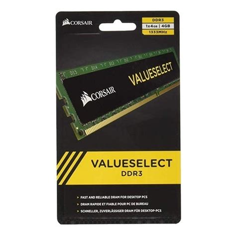 Corsair Value Select Dimm Gb Ddr Mhz