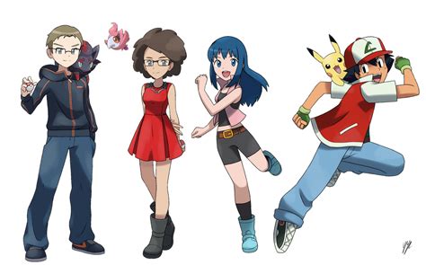 Commissions: Assorted 2 - Pokemon Art style by RingoAndou on DeviantArt