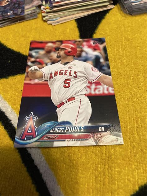 2018 Topps Albert Pujols LA Angels 582 EBay