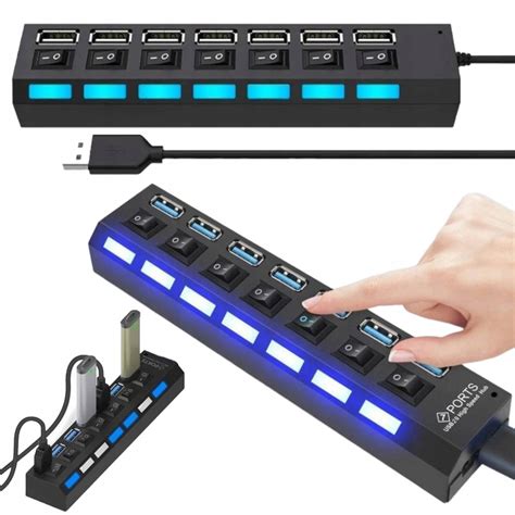 Rozdzielacz Port W Usb Rozga Nik Hub Usb