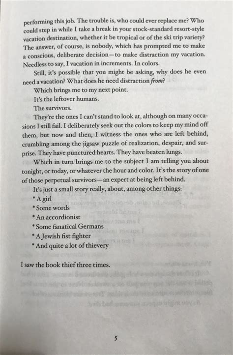 First Pages: The Book Thief — Dr. Bookworm