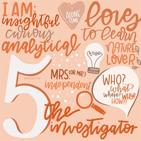 Enneagram Type 5 | Type 5 enneagram, Enneagram, Enneagram types
