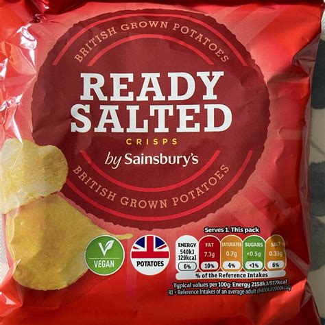 Sainsbury S Ready Salted Crisps Review Abillion