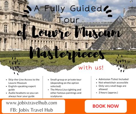 A Fully Guided Tour Of Louvre Museum Masterpieces Jobix Travel Hub