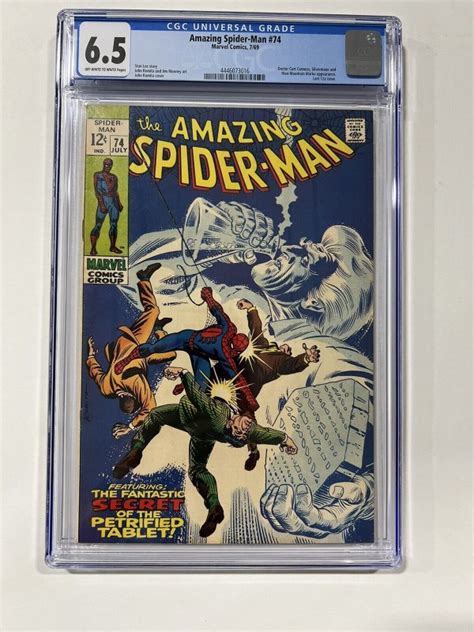 Amazing Spider Man Cgc Ow W Pages Marvel Comics Comic