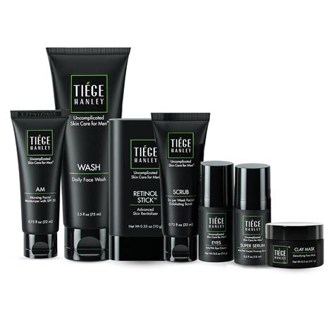 Tiege Hanley Mens Skin Care Set Level 5 Rejuvenation Routine System