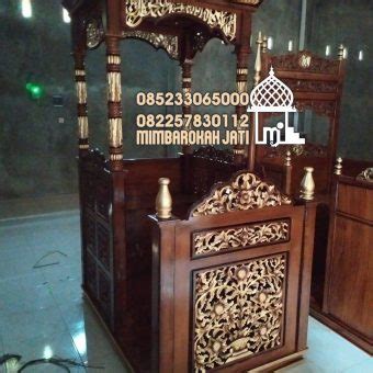 Jual Mimbar Minimalis Masjid Kubah Kendal Batang Pekalongan