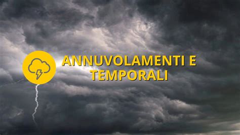 Meteo Oggi Gioved Settembre Annuvolamenti Rovesci E Temporali