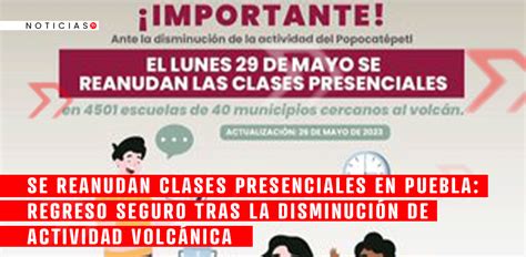 Se Reanudan Clases Presenciales En Puebla Regreso Seguro Tras La