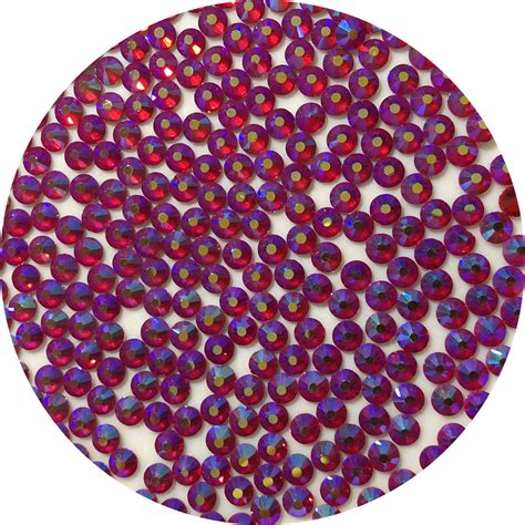 Siam AB Non Hot Fix Crystal Magpie Crystals