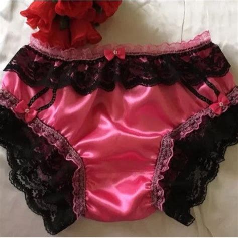 Baby Blue Bikini Panties Soft Satin Sissy Knickers Etsy