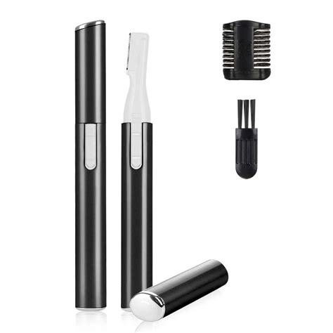 Electric Eyebrow Trimmer for Women, Painless Eyebrow Razor Facial Hair ...