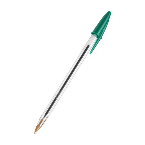 Lapicera Cristal Verde Bic Districomp