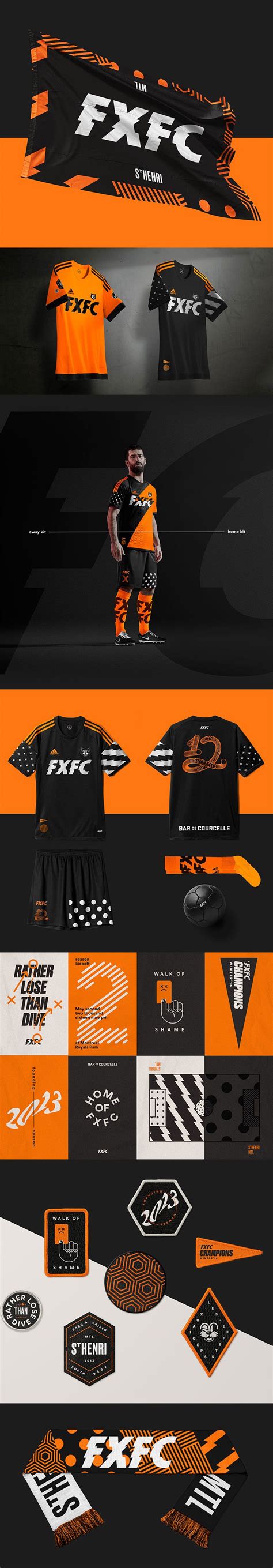 FXFC Football Club By Philippe Cossette Sports Jersey Design Sports