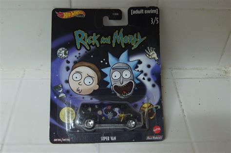Hot Wheels Rick Morty Super Van Pop Culture