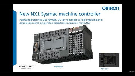 Omron Nx1 Kompakt Makine Kontrolörü Ürün Tanıtımı Youtube