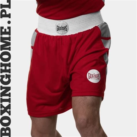 Spodenki Bokserskie Geezers Elite Red Zobacz Na Boxinghome Pl