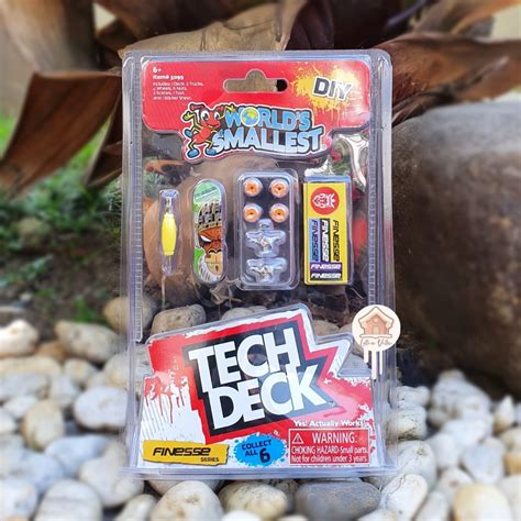 Jual World Smallest Tech Deck Shopee Indonesia