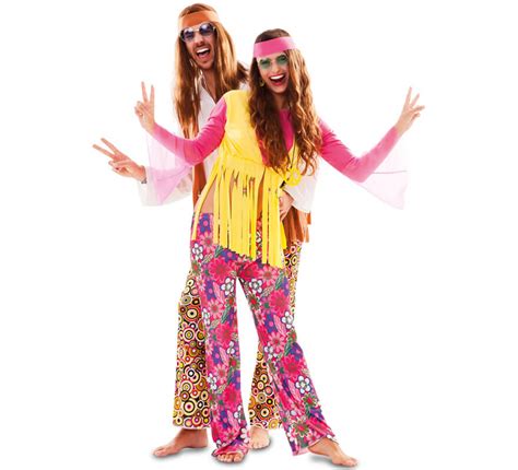 Costume Hippie Psichedelico Per Un Uomo