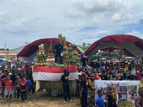 Warga Sangat Antusias Dalam Pawai Budaya Bersih Desa Simpang Pasir